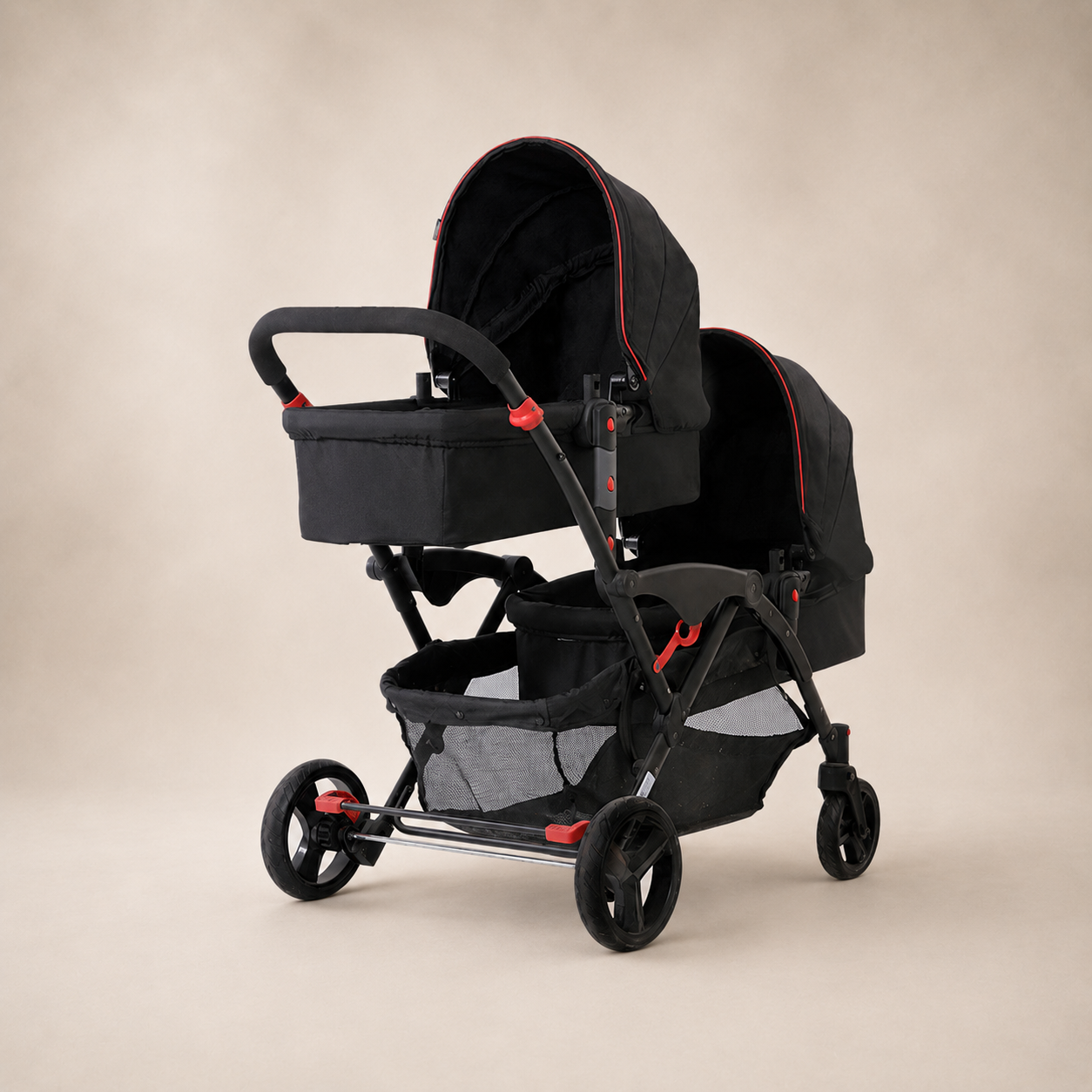 Luxe Duo Kinderwagen - zijkant